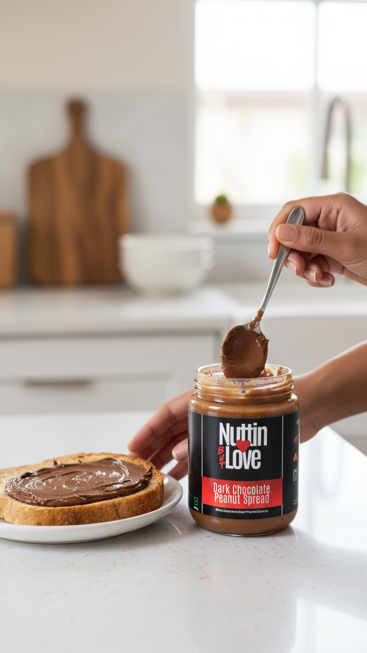 Dark Chocolate Peanut Spread