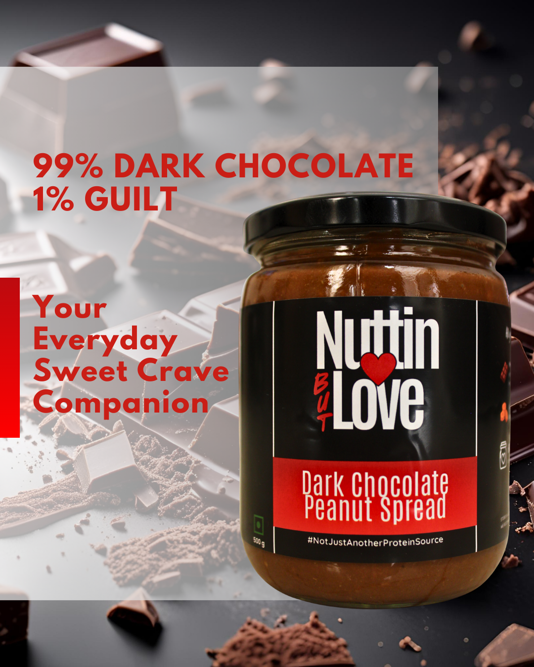 Dark Chocolate Peanut Spread