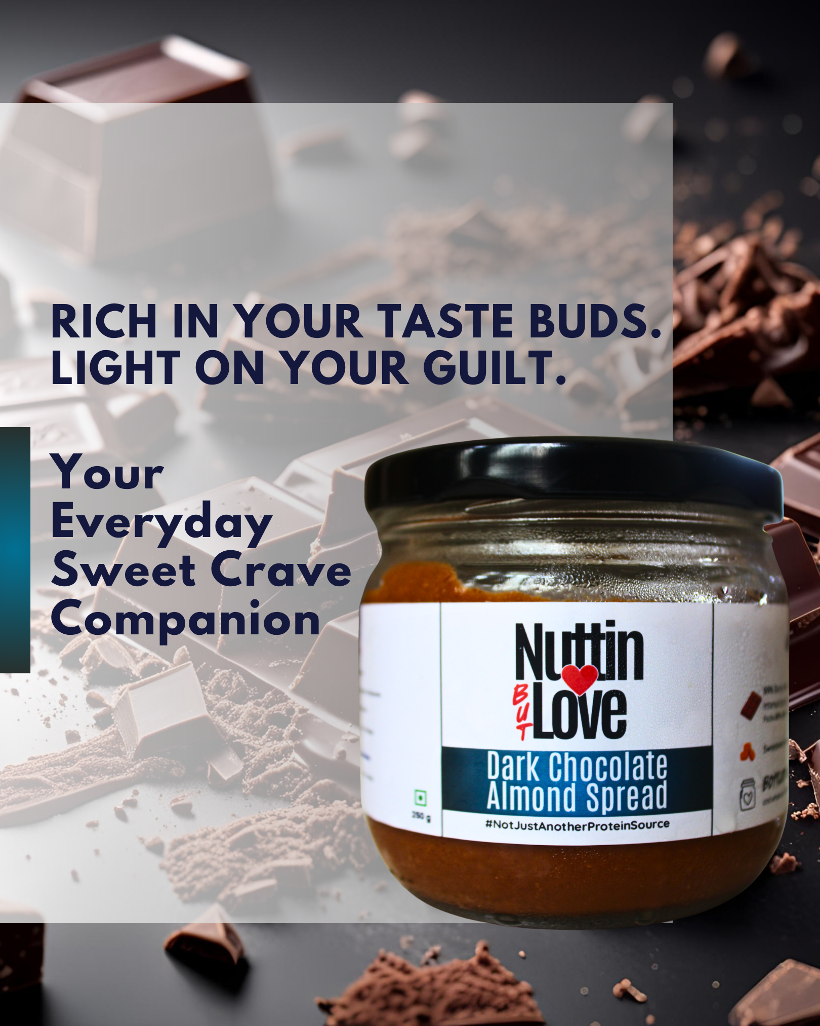 palm jaggery dark chocolate almond butter